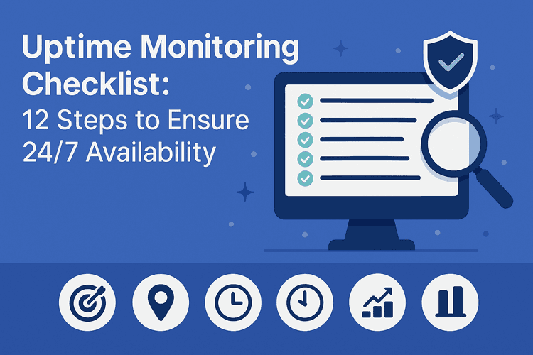 Uptime Monitoring Checklist: 12 Steps to Ensure 24/7 Availability
